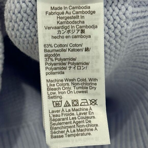 NWOT J. Crew Relaxed pullover sweater in light blue - Picture 10 of 10